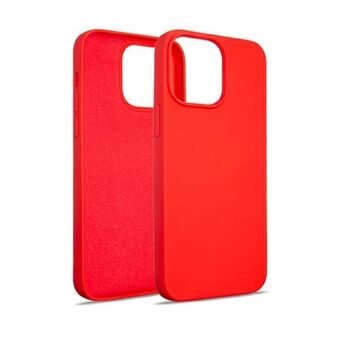 Beline Etui Silikone iPhone 15 Pro Max 6,7" rød