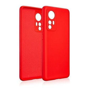 Beline etui af silikone til Xiaomi Redmi 12, rød