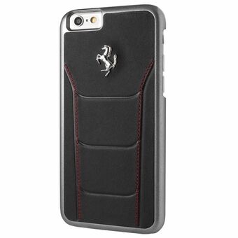 Ferrari Hardcase FESEHCP6BKR iPhone 6 / 6S 488 sort / rød syning