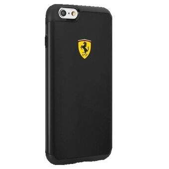 Ferrari Hardcase FESPHCP6BK iPhone 6 / 6S stødsikker sort / sort