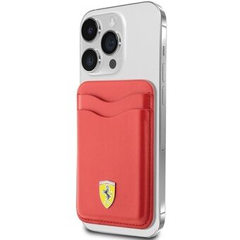 Ferrari Wallet Card Slot FEWCMRSIR rød/rød MagSafe Leather 2023 Collection
