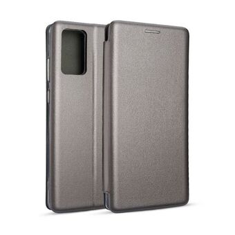 Beline Book Magnetic Case Samsung Note 20 N980 stål/stål