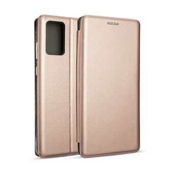 Beline Book magnetisk etui til Samsung Note 20 N980 rosaguld/rosenguld