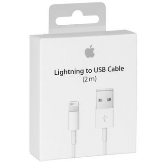 Kabel Apple MD819ZM / A blister 2m iPhone 5 / SE / 6/6 Plus / 7/7 Plus / 8/8 Plus / X / Xs / Xs Max / Xr