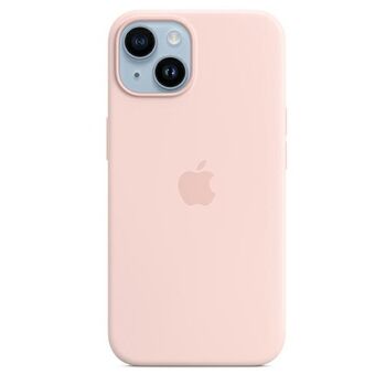 Etui Apple MPT73ZM/A iPhone 14 Plus 6,7" MagSafe pink/kridt pink silikone etui