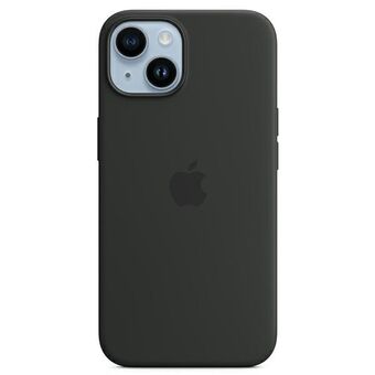 Apple MPT33ZM/A iPhone 14 Plus 6,7" MagSafe sort/midnight silikone etui