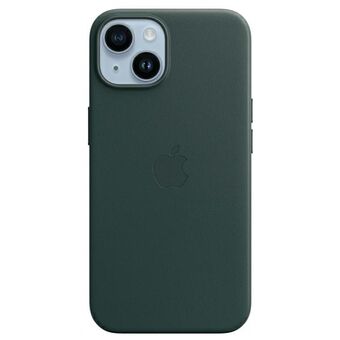 Apple MPP53ZM/A iPhone 14 6.1" grøn/skovgrøn læderetui MagSafe