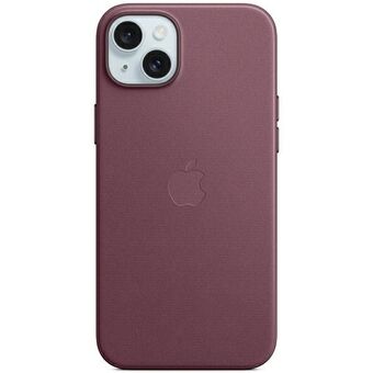 Etuiet Apple MT4A3ZM/A til iPhone 15 Plus 6.7" MagSafe rød muldvarp FineWoven Case.