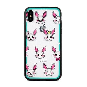 Hearts iPhone 5/5S/SE cover design 2 klar (kaniner)