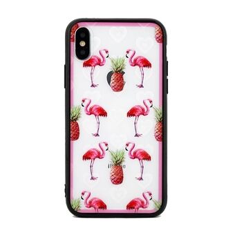 Hearts iPhone 5 / 5S / SE cover, design 1 klar (flamingoer)
