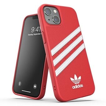Adidas ELLER støbt etui PU iPhone 13 Pro / 13 6.1" rød/rød 47117