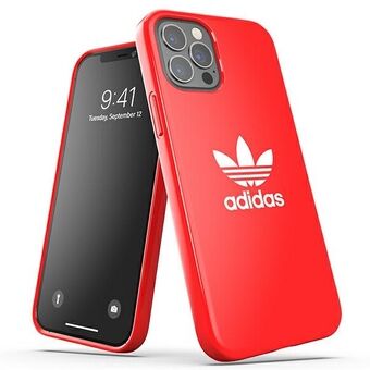 Adidas ELLER SnapCase Trefoil iPhone 12 / iPhone 12 Pro Rød 