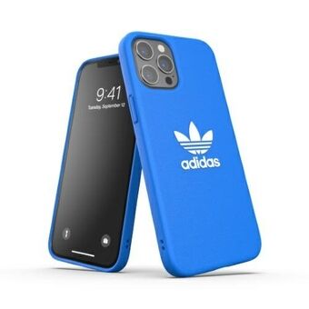 Adidas ELLER Formstøbt etui BASIC iPhone 12 Pro Max blå-hvid / blåfugl-hvid 42223