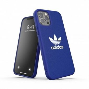 Adidas formstøbt etui Canvas iPhone 12/12 Pro blå/power blå 42266