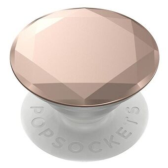Popsockets 2 Metallic Diamond Rose Gold 800491 håndtag og base til telefon - premium