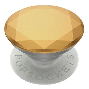 Popsockets 2 Metallic Diamond Medallion Gold 800938 telefonholder og stativ - premium