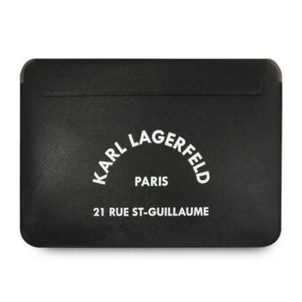 Karl Lagerfeld Sleeve KLCS133RSGSFBK 13" sort/sort Saffiano RSG