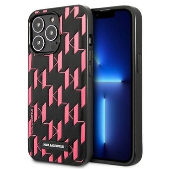 Karl Lagerfeld KLHCP13XMNMP1P iPhone 13 Pro Max 6,7" hardcase pink/pink Monogram Plaque