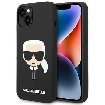 Karl Lagerfeld KLHCP14MSLKHBK iPhone 14 Plus 6.7" hardcase sort/sort Silikone Karl`s Head