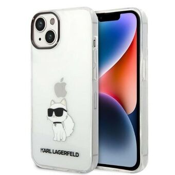 Karl Lagerfeld KLHCP14MHNCHTCT iPhone 14 Plus 6,7" gennemsigtig hardcase Ikonik Choupette