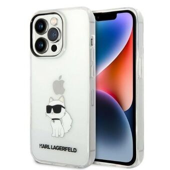 Karl Lagerfeld KLHCP14LHNCHTCT iPhone 14 Pro 6.1" gennemsigtig hardcase Ikonik Choupette