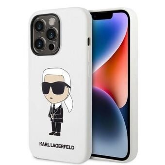 Karl Lagerfeld KLHCP14XSNIKBCH iPhone 14 Pro Max 6,7" hardcase hvid/hvid Silikone Ikonik