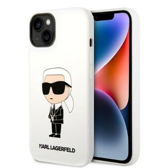 Karl Lagerfeld KLHCP14SSNIKBCH iPhone 14 6.1" hardcase hvid/hvid Silikone Ikonik