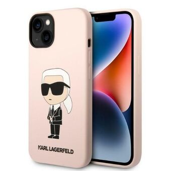 Karl Lagerfeld KLHCP14SSNIKBCP iPhone 14 6.1" hardcase pink/pink Silikone Ikonik
