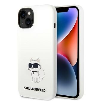 Karl Lagerfeld KLHMP14SSNCHBCH iPhone 14 6.1" hardcase hvid/hvid Silikone Choupette MagSafe