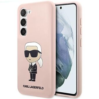 Karl Lagerfeld KLHCS23SSNIKBCP S23 S911 hardcase pink/pink Silikone Ikonik