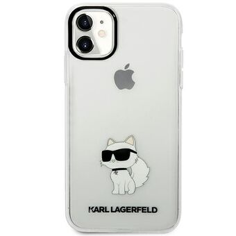 Karl Lagerfeld KLHCN61HNCHTCT iPhone 11 / Xr 6.1" gennemsigtig hardcase Ikonik Choupette