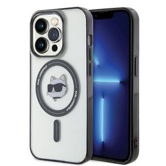 Karl Lagerfeld KLHMP15LHCHNOTK iPhone 15 Pro 6.1" gennemsigtig hardcase IML Choupettes hoved MagSafe
