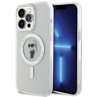 Karl Lagerfeld KLHMP15XHFCKNOT iPhone 15 Pro Max 6.7" gennemsigtig hardcase IML Ikonik MagSafe