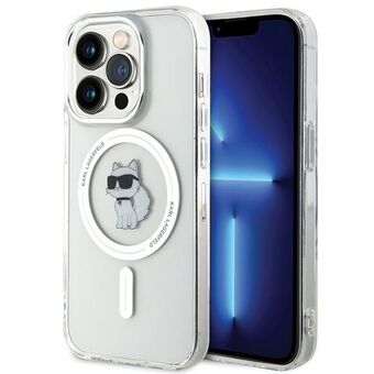Karl Lagerfeld KLHMP15LHFCCNOT iPhone 15 Pro 6.1" gennemsigtigt hardcase IML Choupette MagSafe