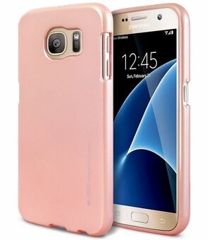 Mercury I-Jelly Huawei P40 Lite E pink-guld / rosa guld