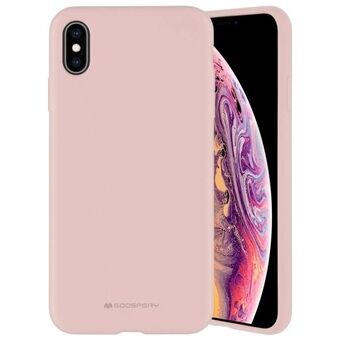 Mercury Silicone iPhone 12/12 Pro 6,1" i farven rosa-sand.