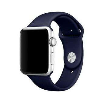 Mercury Silicon band Apple Watch 42/44/ 45 mm blå/marineblå