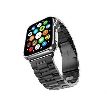 Mercury pasek Metal Apple Watch 42/44/45 mm czarny/black
Mercury bånd til Metal Apple Watch 42/44/45 mm sort/sort