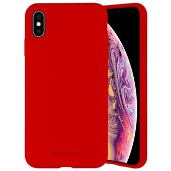 Mercury Silicone iPhone 13 Pro Max 6,7" rød/rød