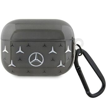 Mercedes MEAP8DMGS AirPods Pro cover sort/sort Large Star Pattern