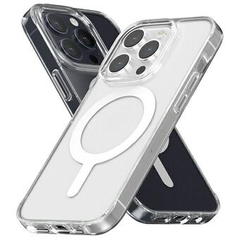 Mercury etuiet er en MagSafe Jelhard til iPhone 15 Pro 6,1" i gennemsigtigt design.