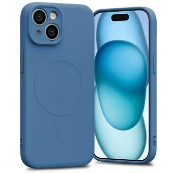 Mercury MagSafe Semi-Silicone iPhone 15 / 14 / 13 6,1" niebieski /blå