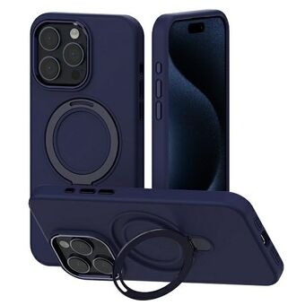 Mercury MagSafe Stander silikone til iPhone 15 Plus / 14 Plus 6,7" blå