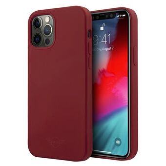 Mini MIHCP12MSLTRE iPhone 12/12 Pro 6.1" rød/rød hårdt etui Silikone Tone On Tone