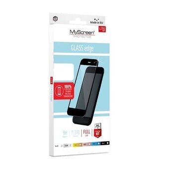 MS Diamond Glass Edge Lite FG iPhone 7 /8/SE 2020 / SE 2022 hvid/hvid Full Glue