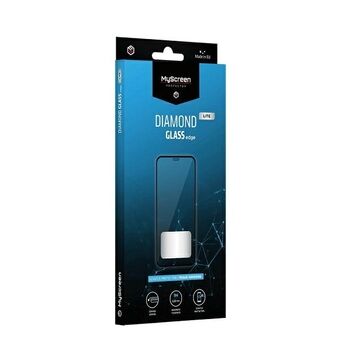 MS Diamond Glass Edge Lite FG til iPhone 12 Mini 5,4" sort Full Glue