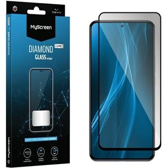 MS Diamond Glass Edge Lite FG til Xiaomi Redmi Note 12S czarny/black Full Glue