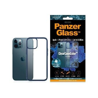 PanzerGlass ClearCase iPhone 12 Pro Max True Blue AB blå-transparent