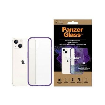 PanzerGlass ClearCase iPhone 13 6.1" Antibakteriel militær grade Grape 0332
