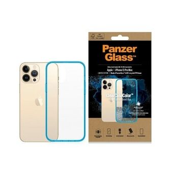 PanzerGlass ClearCase iPhone 13 Pro Max 6,7" Antibakteriel militærkvalitet Bondi Blue 0341